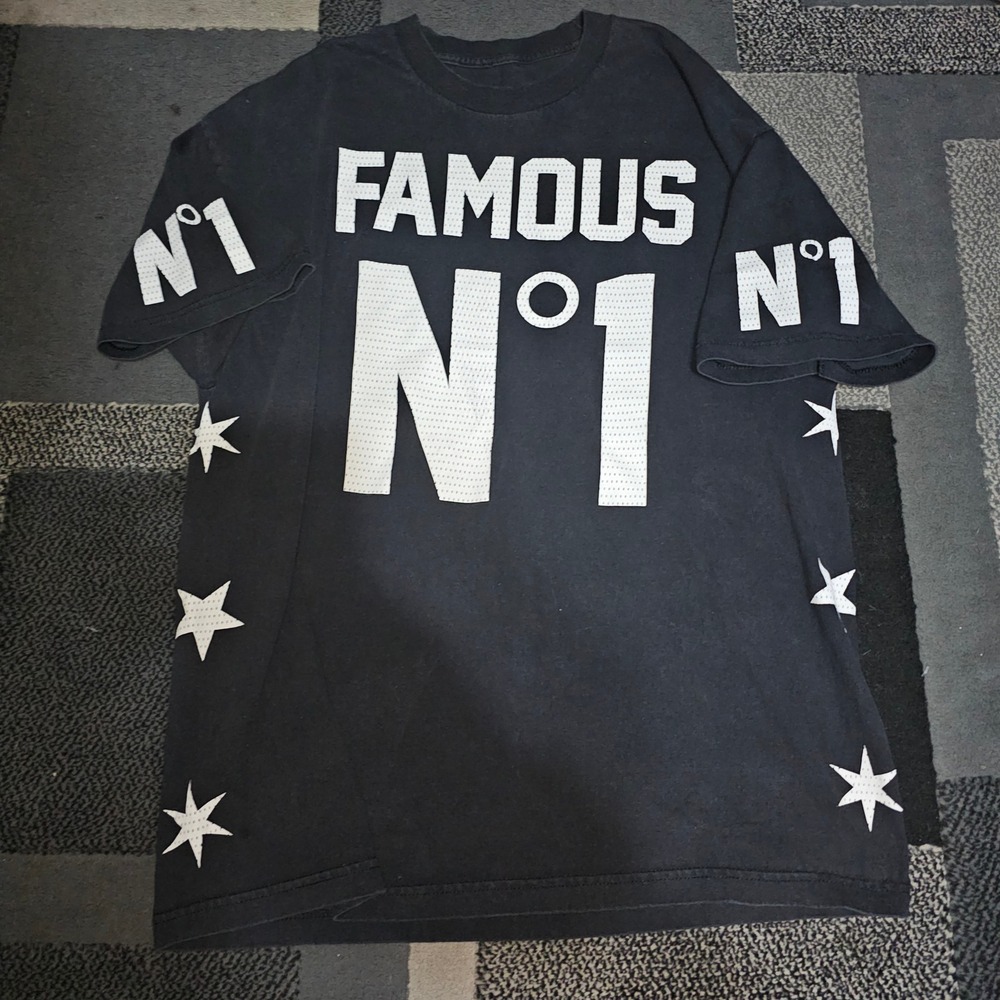 Famous Stars and Straps Graphic T-Shirt Mens XL Black Excellent